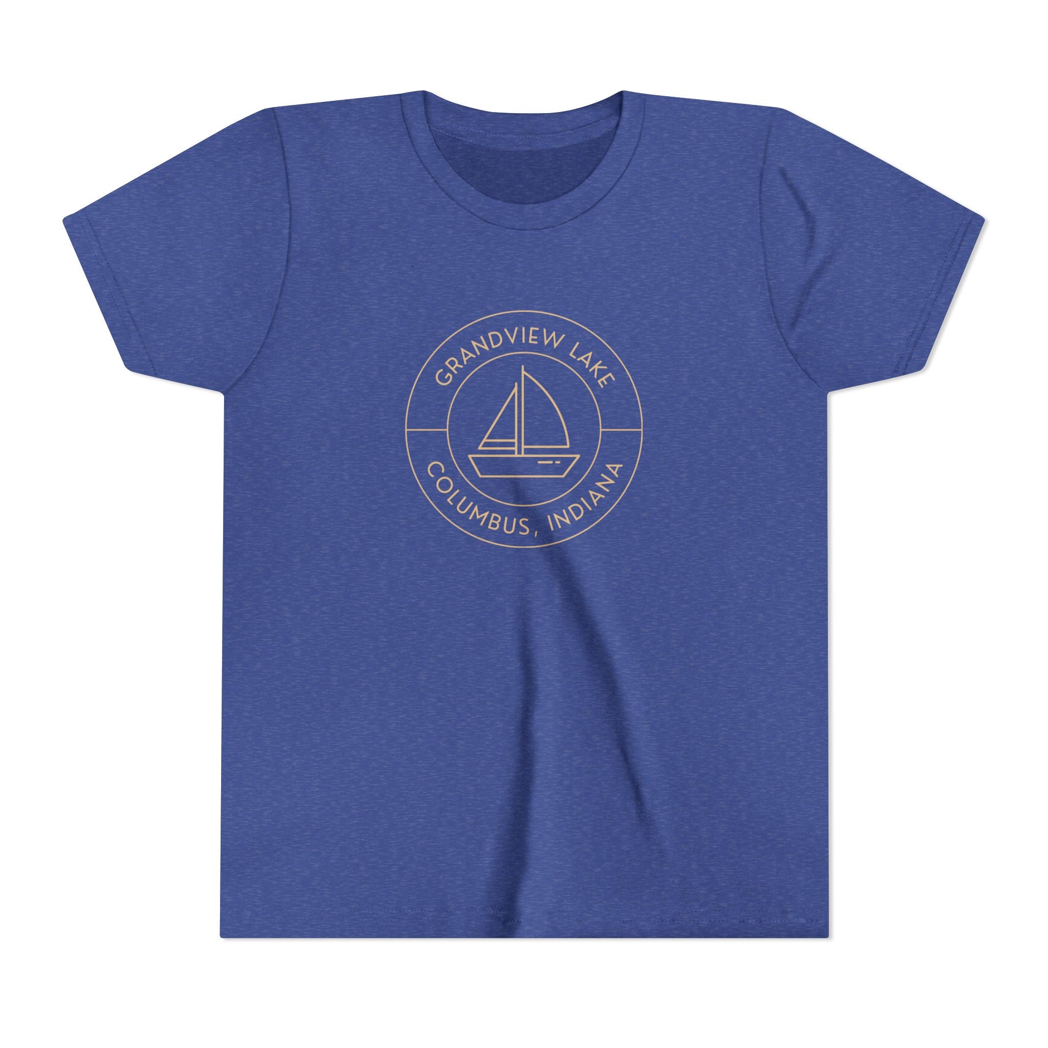 Youth Tee — Sailboat Grandview Lake Kids T-Shirt