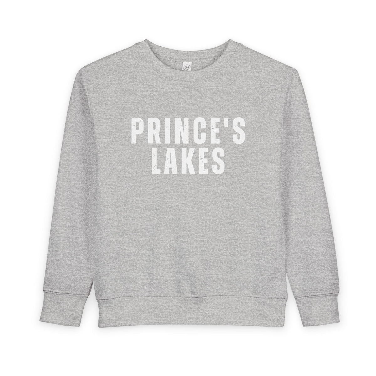 Toddler Sweatshirt - "Prince's Lakes" Retro Camp Logo Kids Pullover