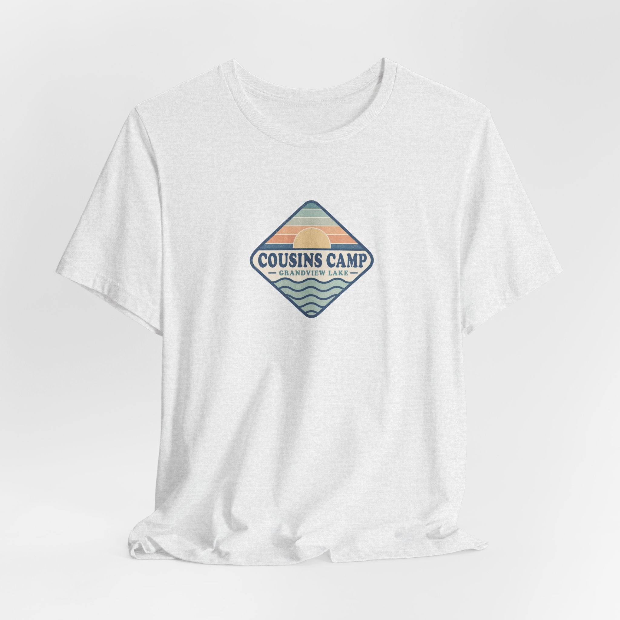 Camp Staff T-Shirt — 'Cousins Camp' Vintage Lake Tee