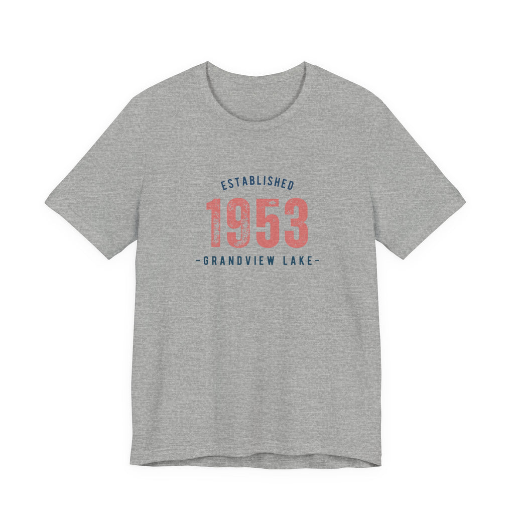 Established 1953 Grandview Lake Tee