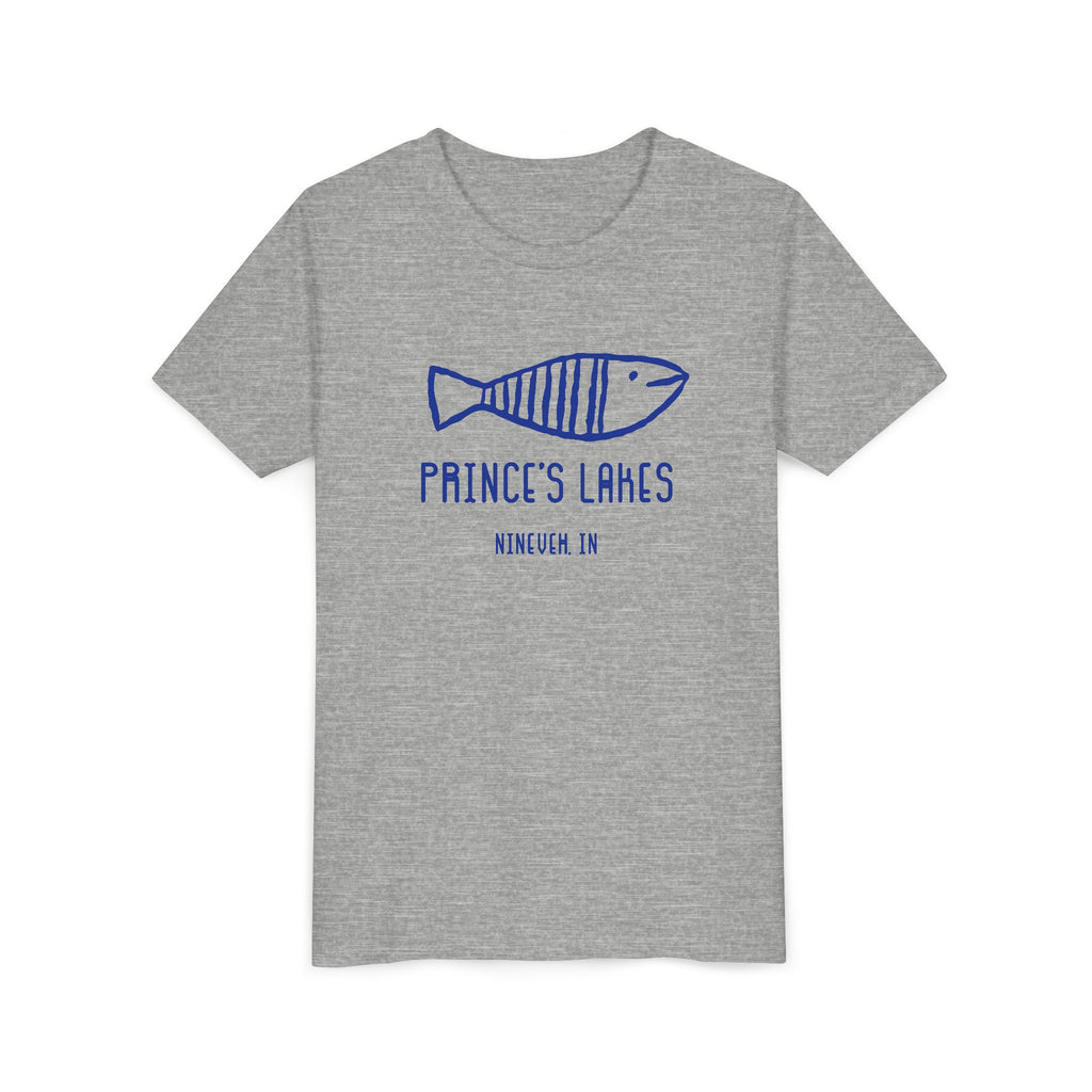 Youth Tee — 'Prince's Lakes' Retro Fish Kids T-Shirt