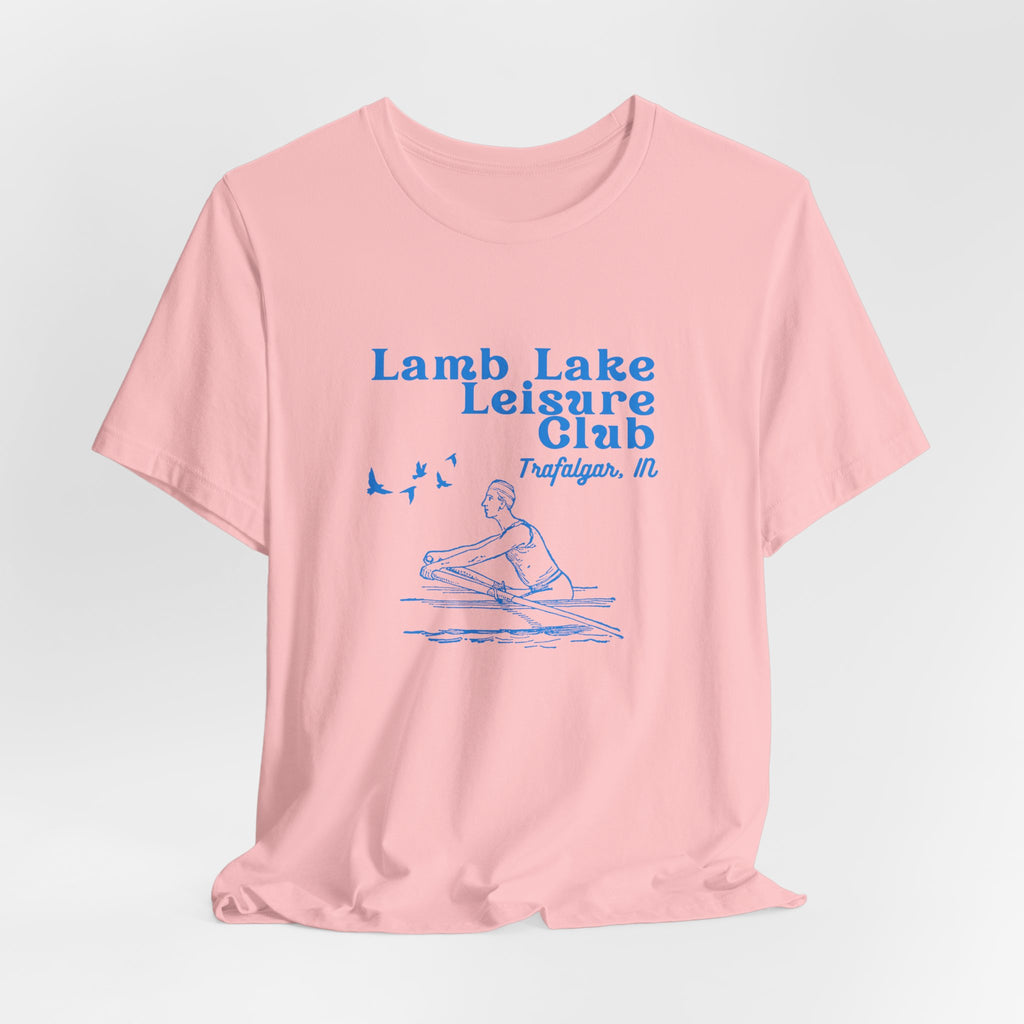 Kayak Tee – "Lamb Lake Leisure Club" Vintage Boating T-Shirt