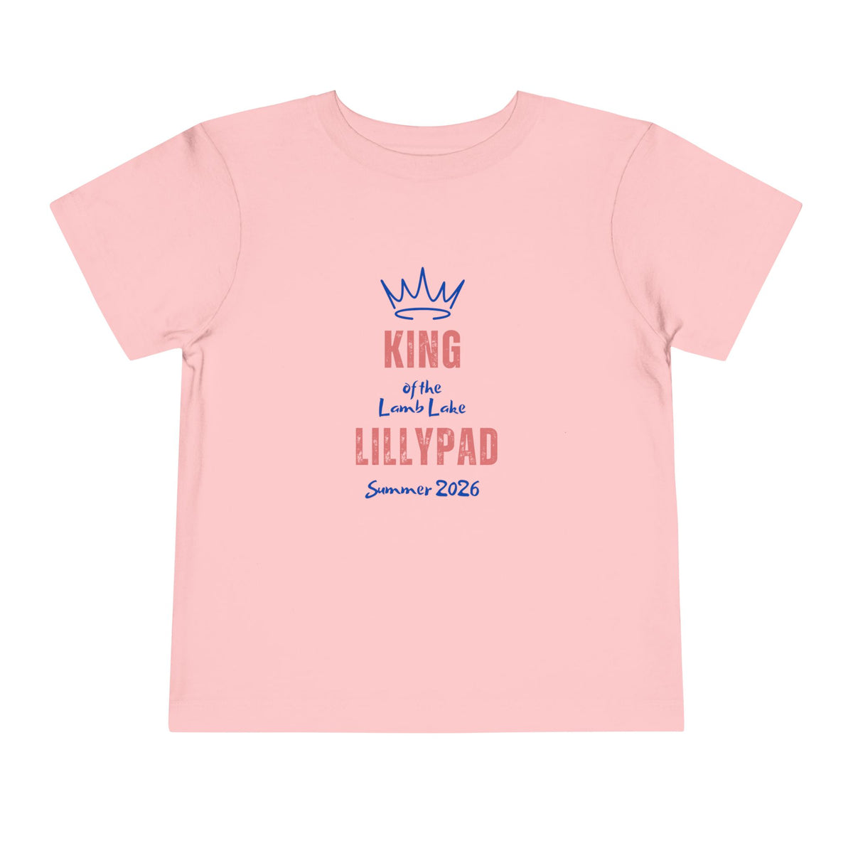 King of the Lillypad Toddler Tee — Lamb Lake Summer 2026