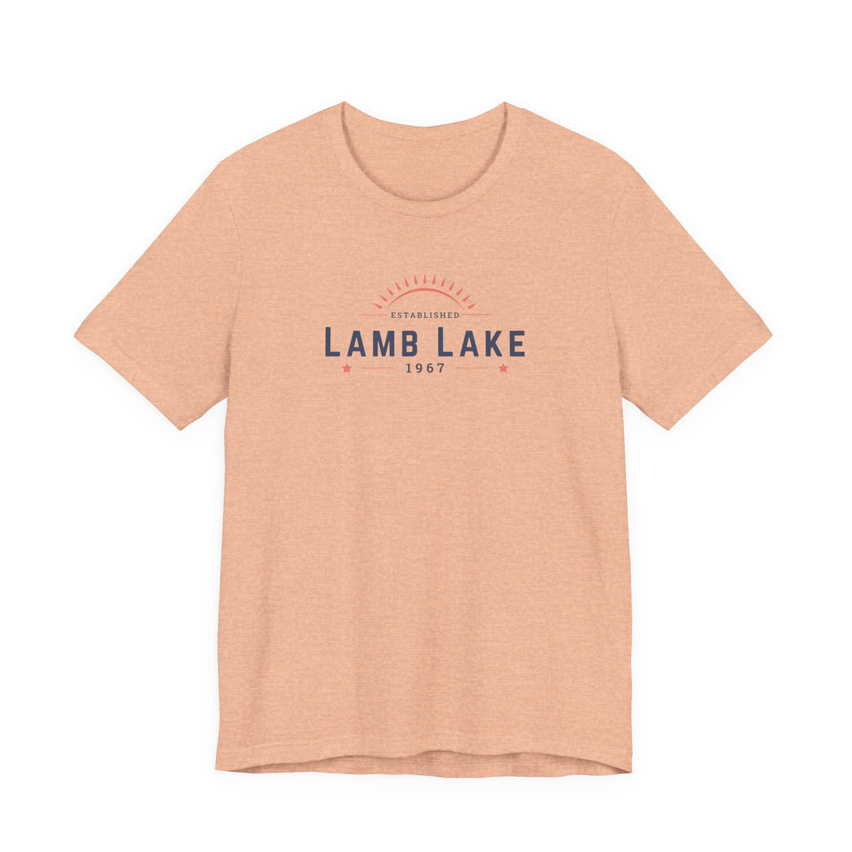 Lamb Lake Tee – Retro Lakeside Graphic T-Shirt