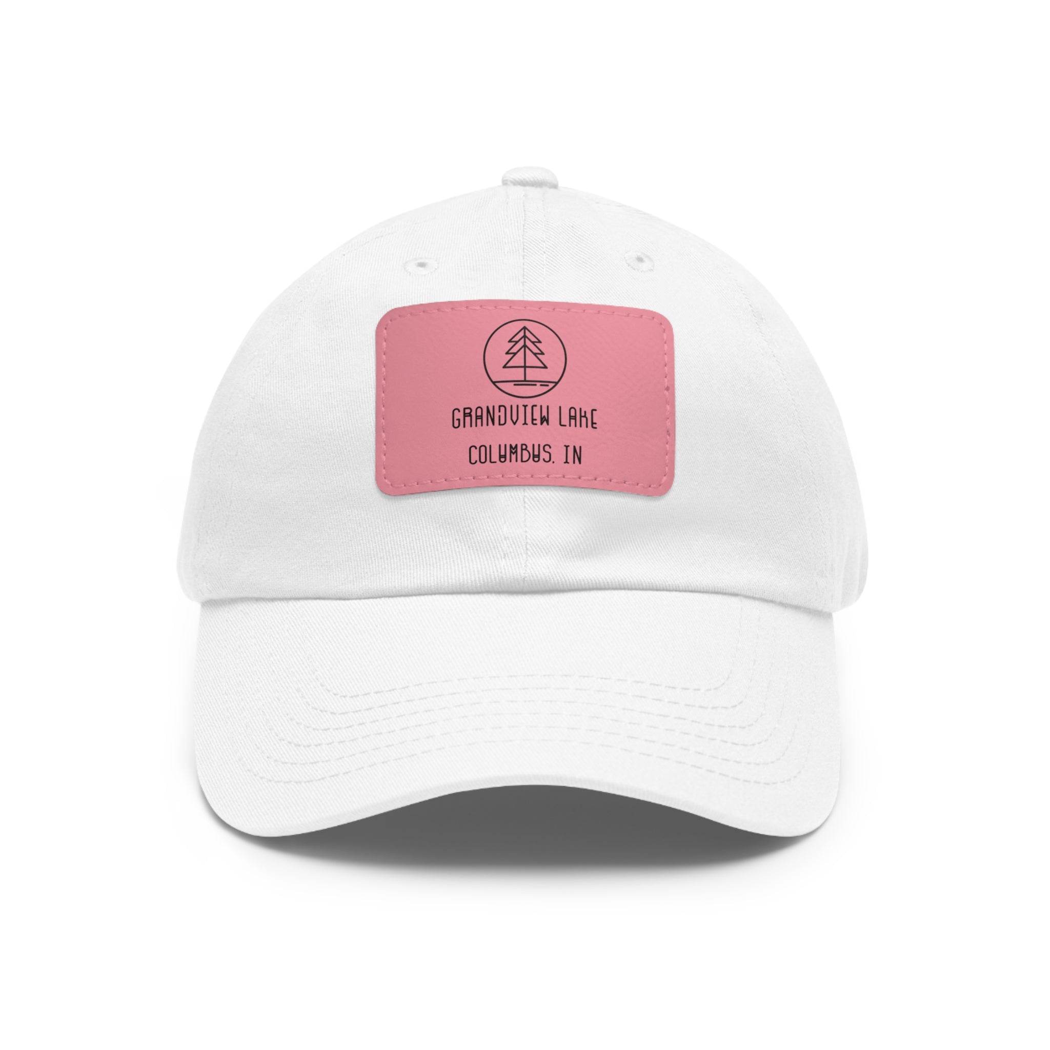 Leather Patch Hat — Grandview Lake Outdoor Baseball Cap