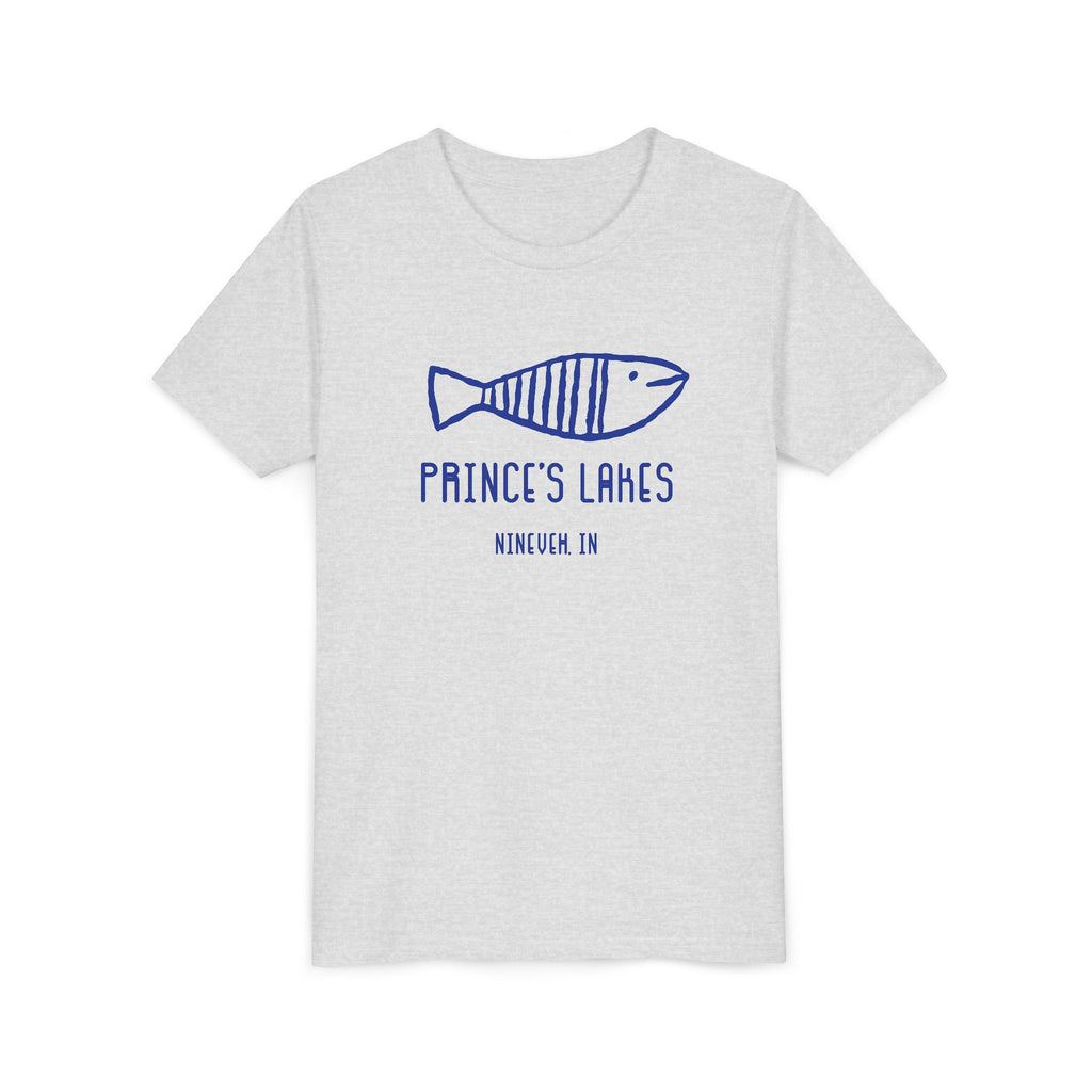 Youth Tee — 'Prince's Lakes' Retro Fish Kids T-Shirt
