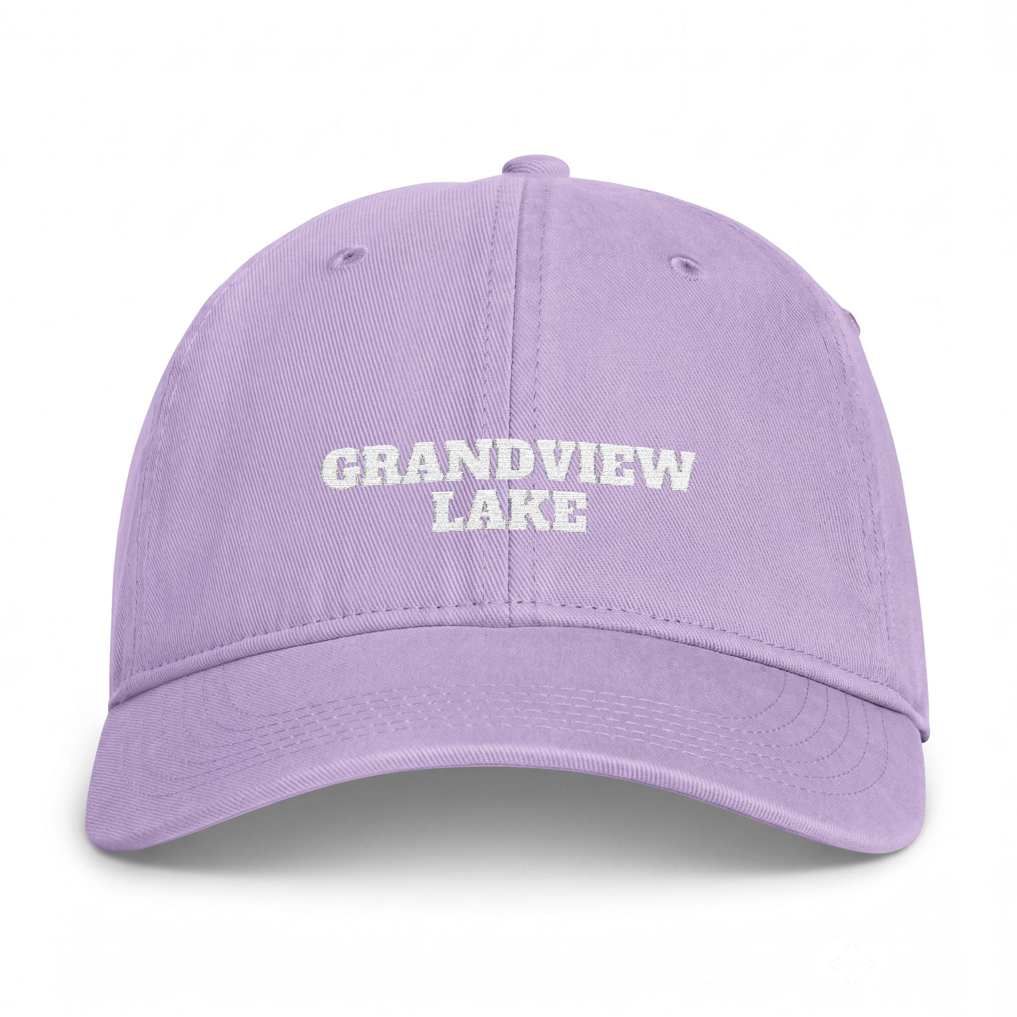 Grandview Lake Coastal Washed Cap — Vintage Beach Dad Hat