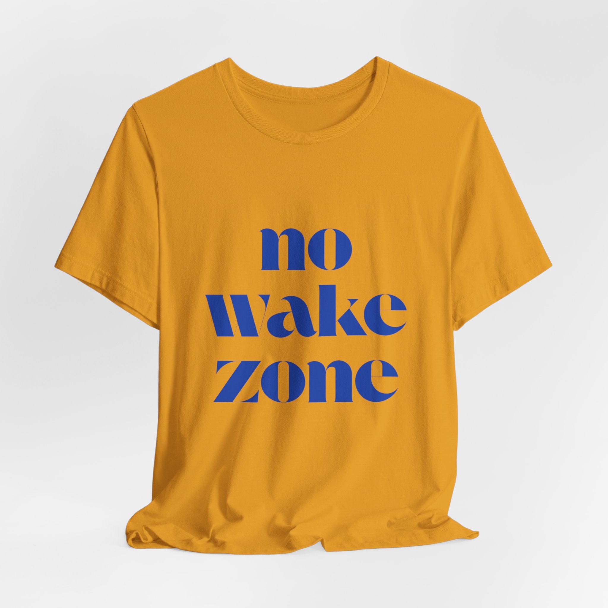 No Wake Zone T-Shirt — Nautical Relaxed Graphic Tee