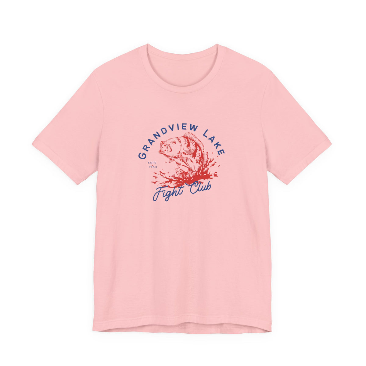 Grandview Lake Fight Club Fishing T-Shirt