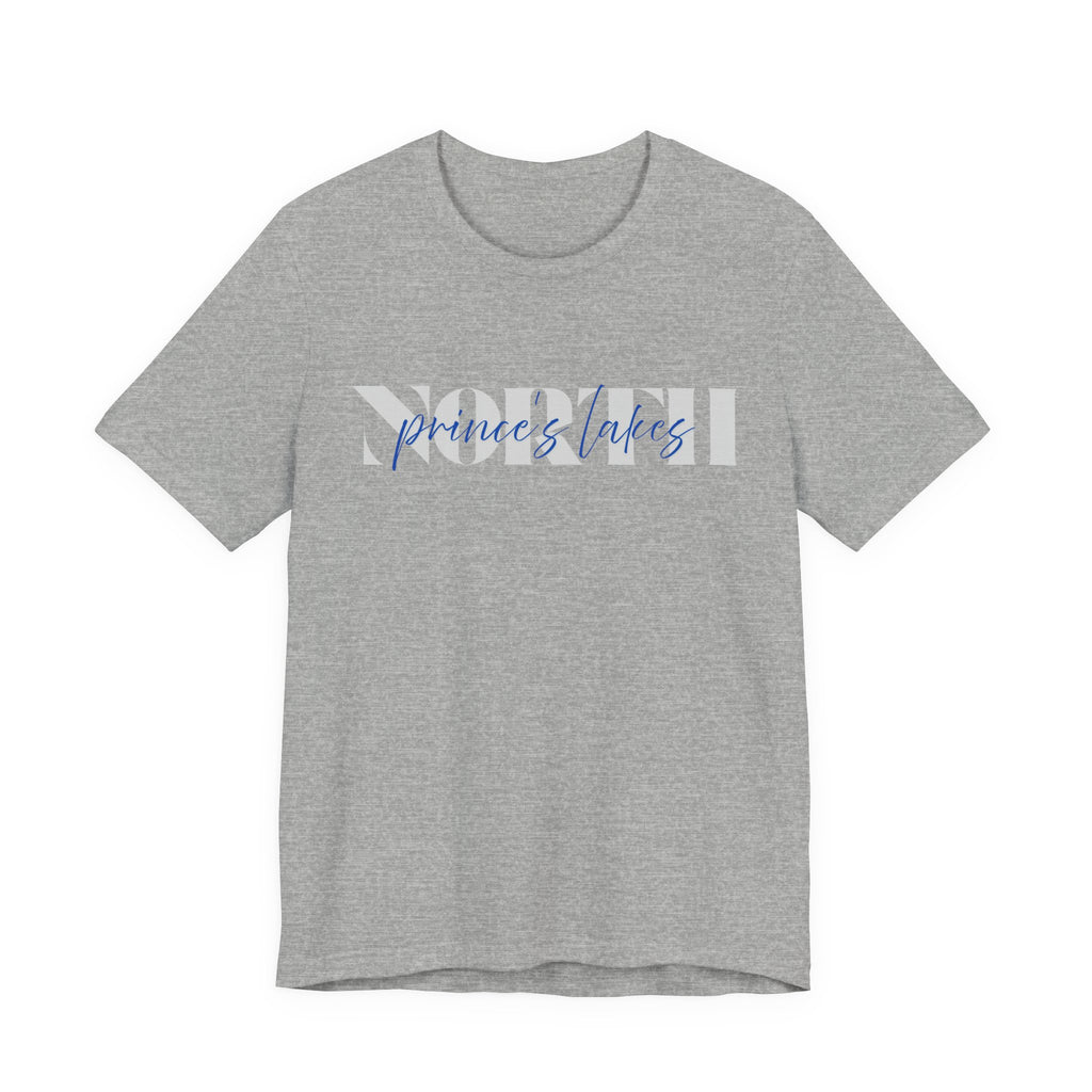 Prince's Lakes NORTH Tee — Script Graphic T-Shirt