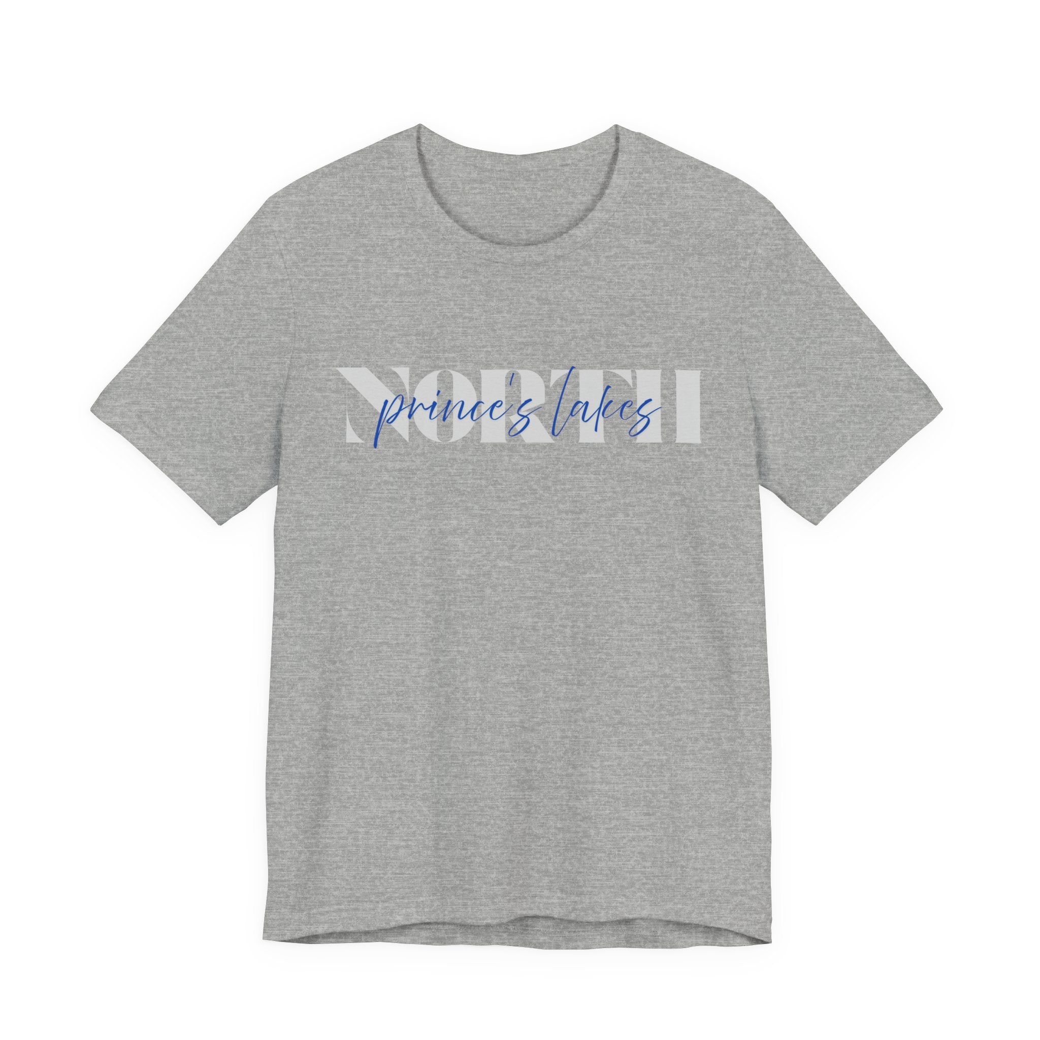 Prince's Lakes NORTH Tee — Script Graphic T-Shirt