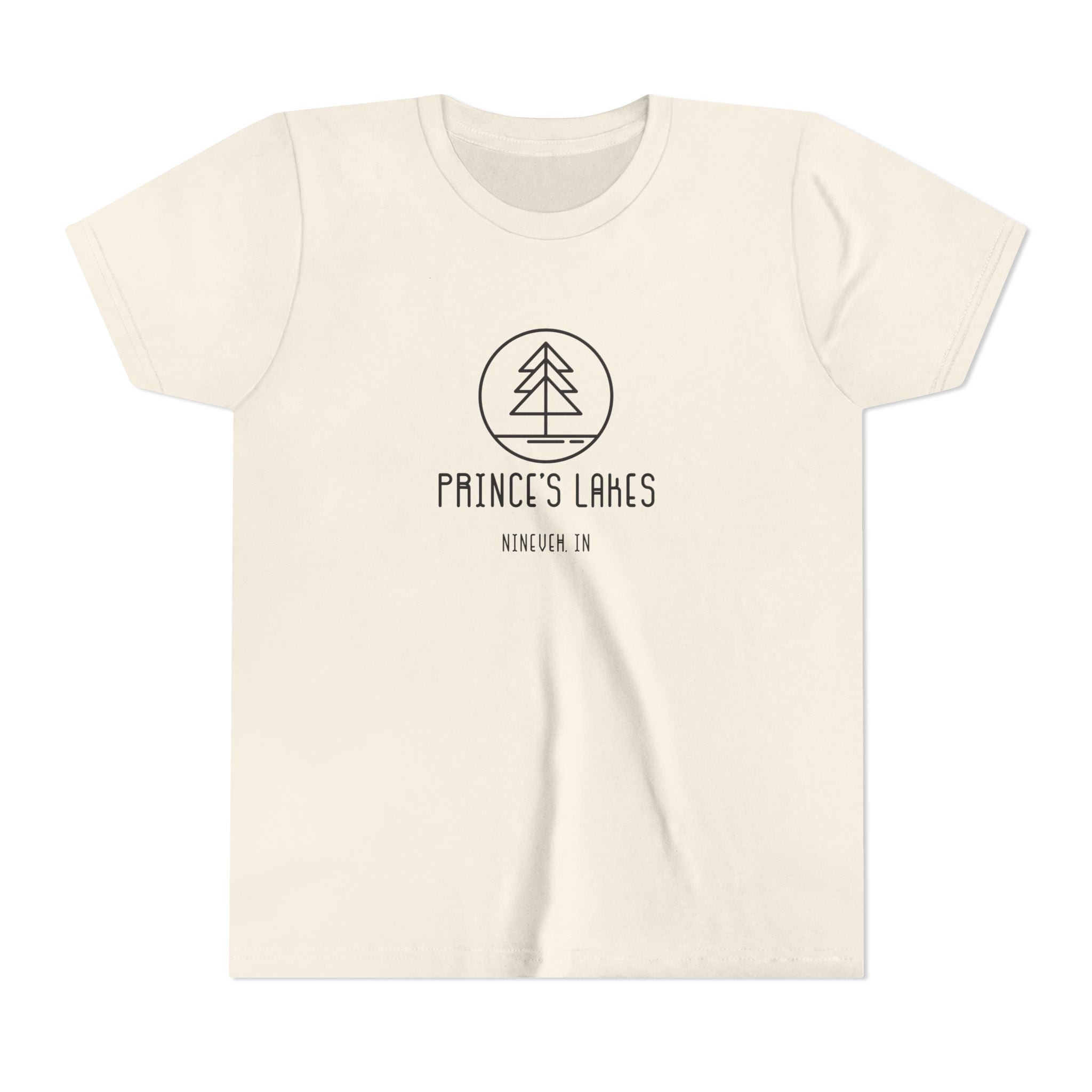 Youth Tee — 'Prince's Lakes' Retro Camp Kids T-Shirt