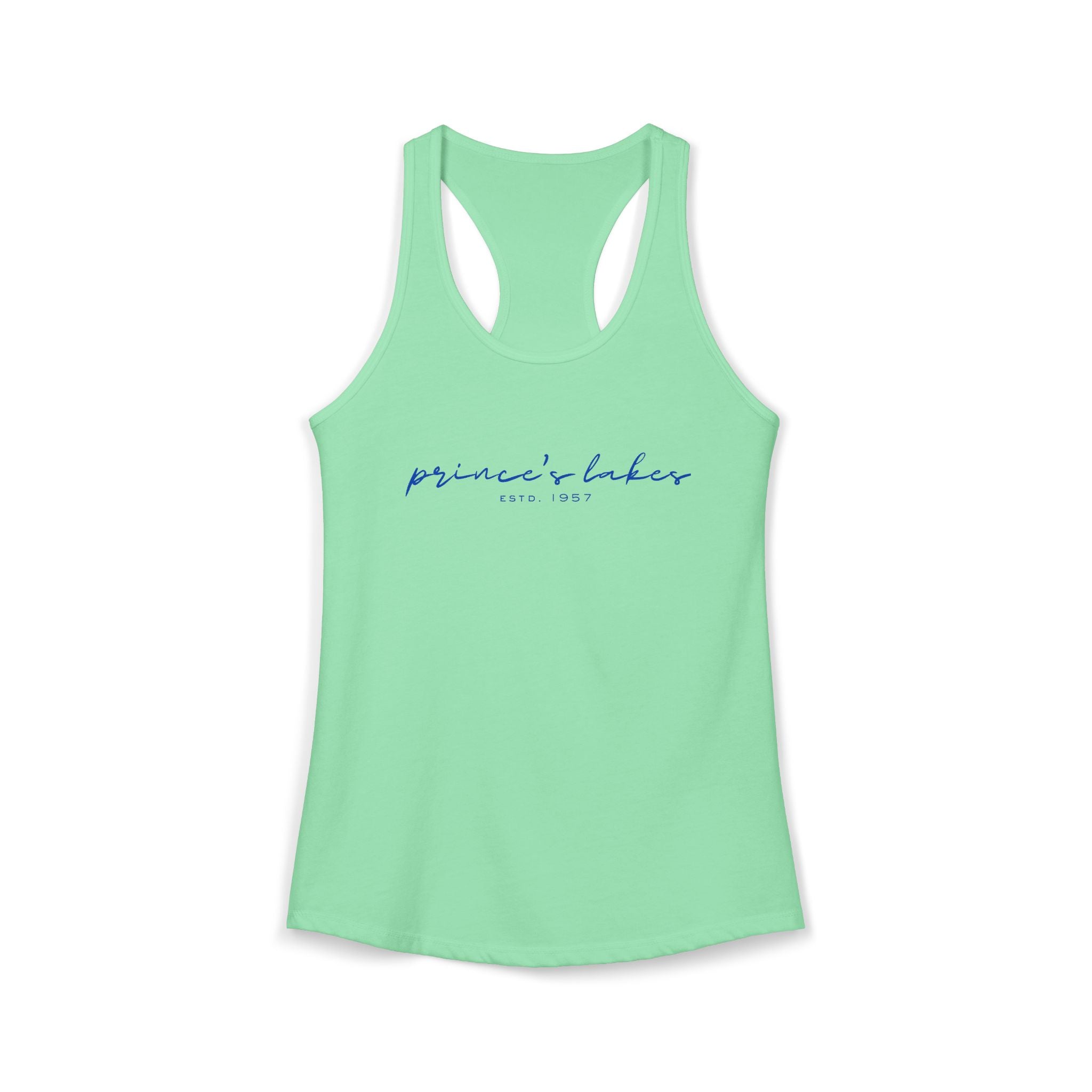 Women's Racerback Tank- "Prince's Lakes"