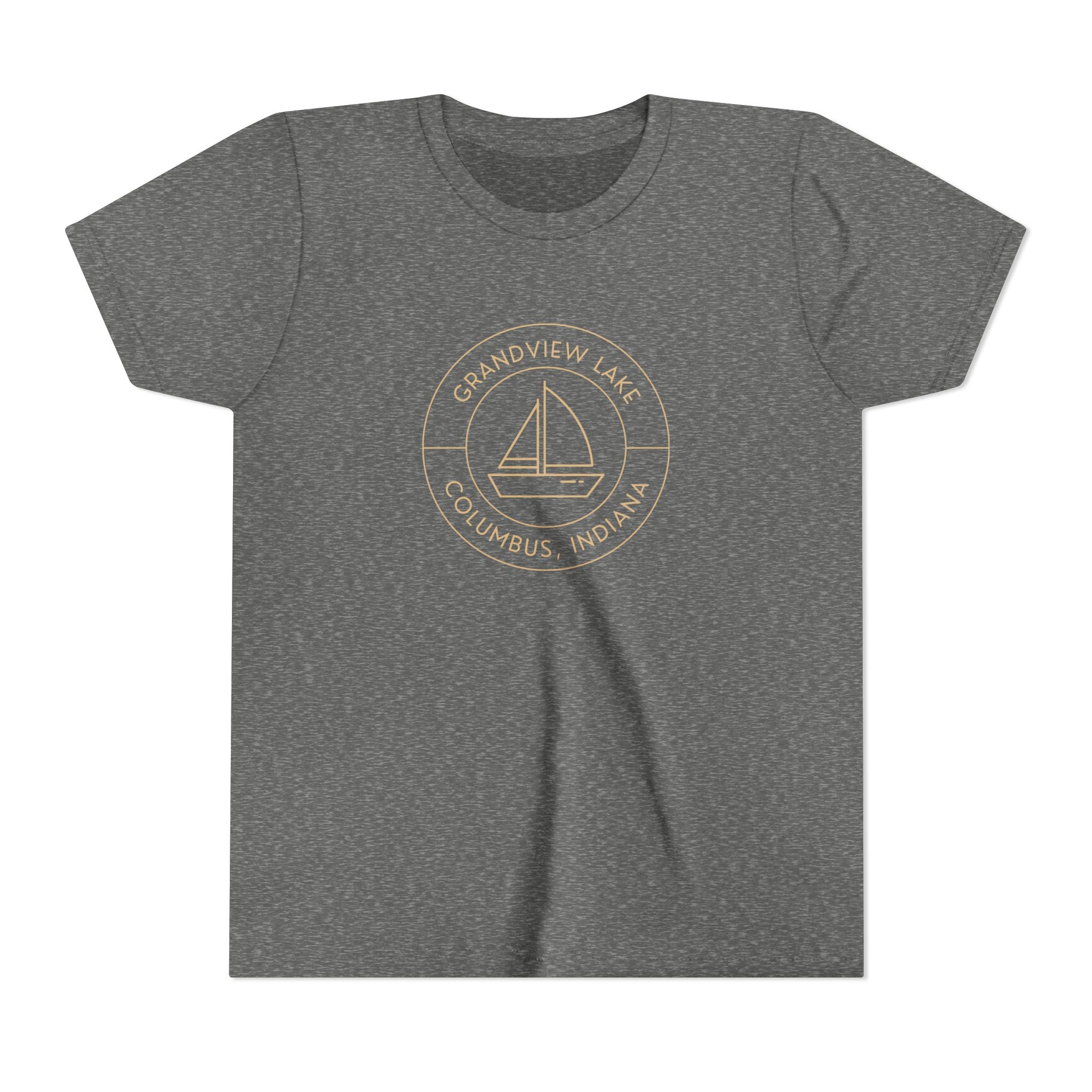 Youth Tee — Sailboat Grandview Lake Kids T-Shirt