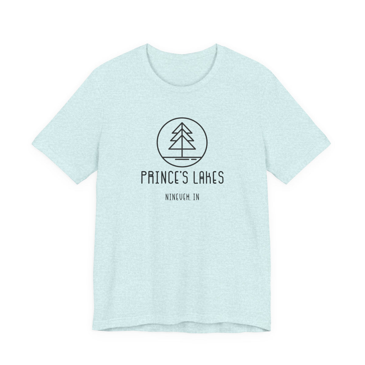 Prince's Lakes Minimalist Tee — Lake Forest Graphic Short Sleeve Shirt