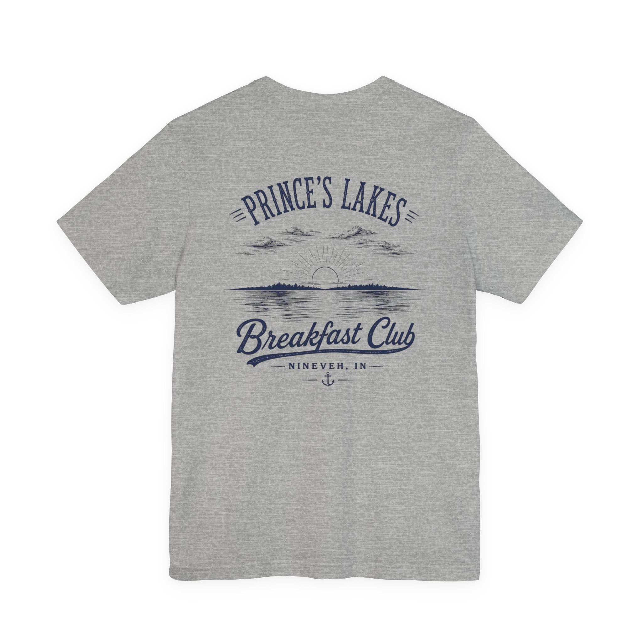 Breakfast Club Lake T‑Shirt — "Good Food. Good Company. Good Morning."