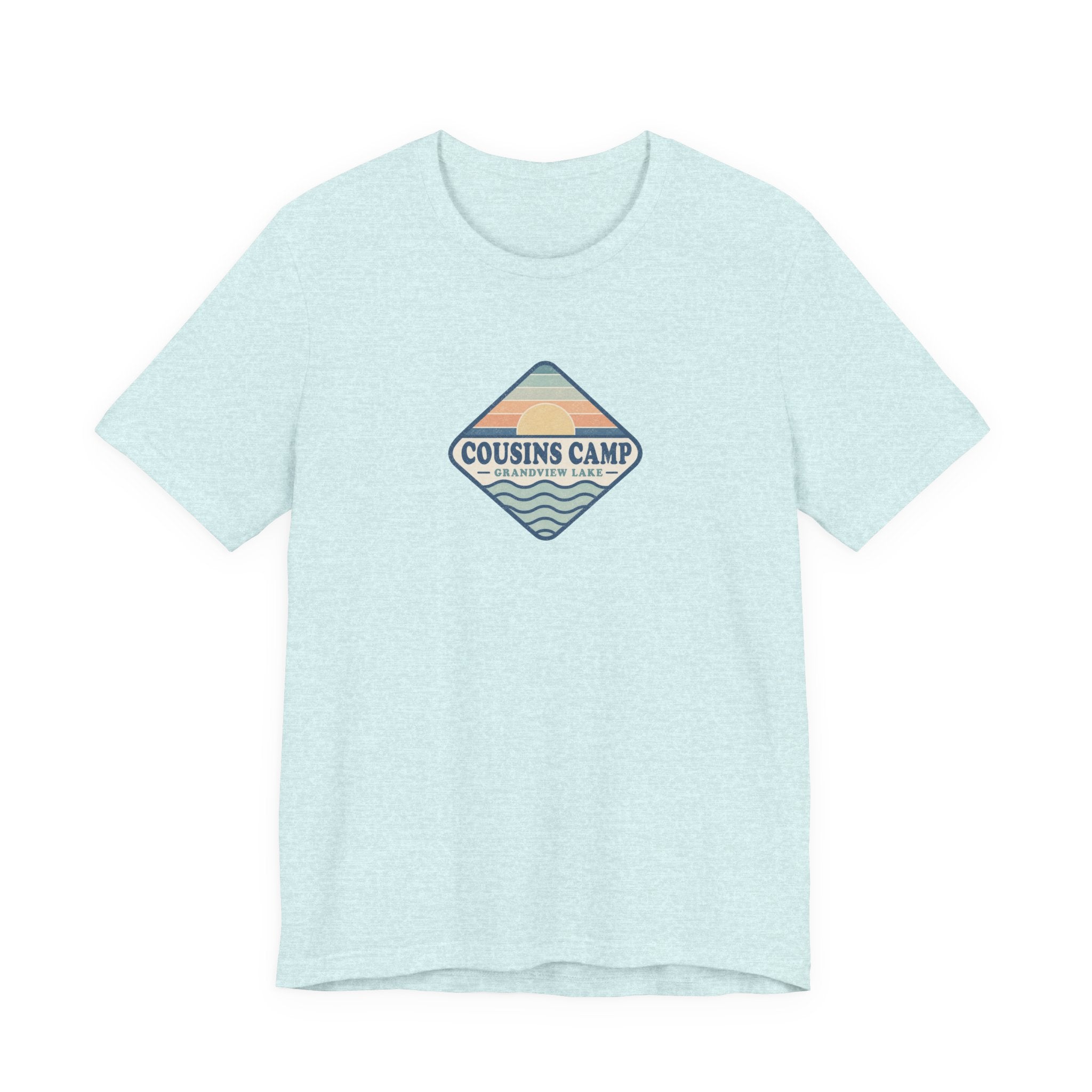 Camp Staff T-Shirt — 'Cousins Camp' Vintage Lake Tee
