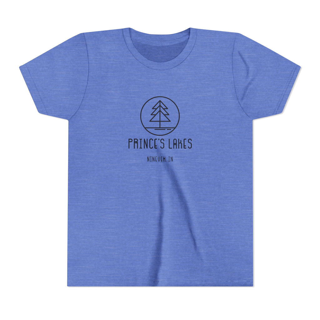 Youth Tee — 'Prince's Lakes' Retro Camp Kids T-Shirt