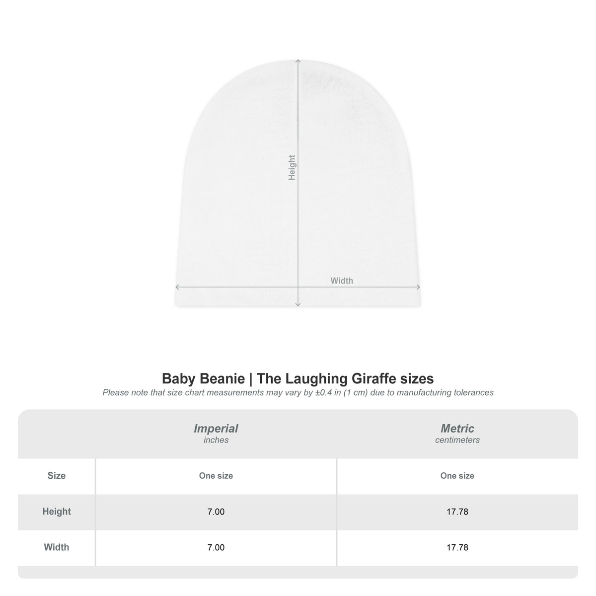 Grandview Lake Baby Beanie