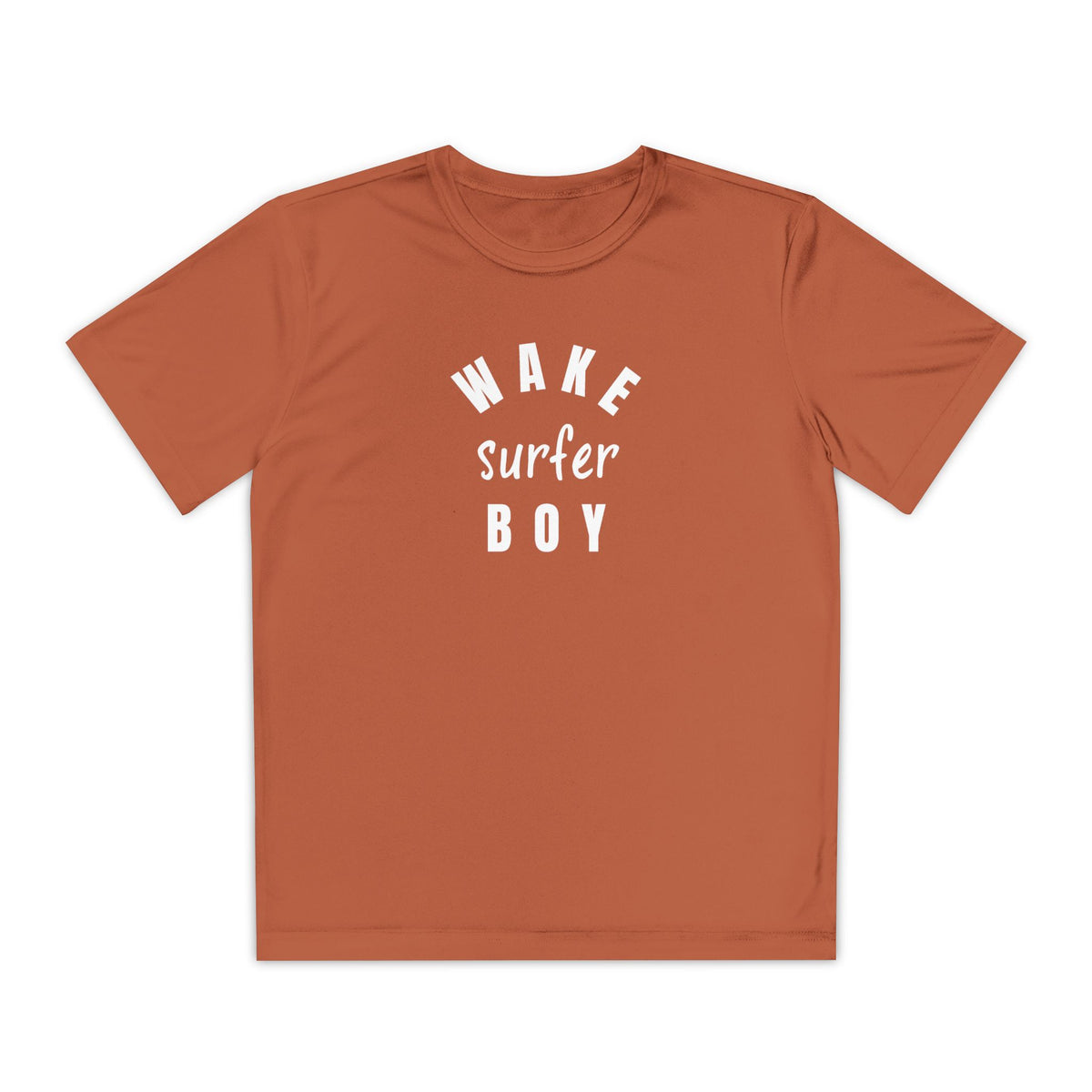 Youth Wake Surfer Boy Tee