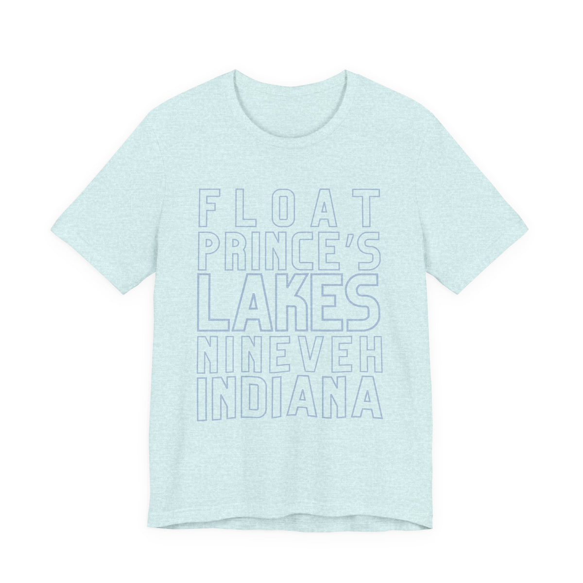 Float Prince's Lakes Nineveh Indiana T-Shirt