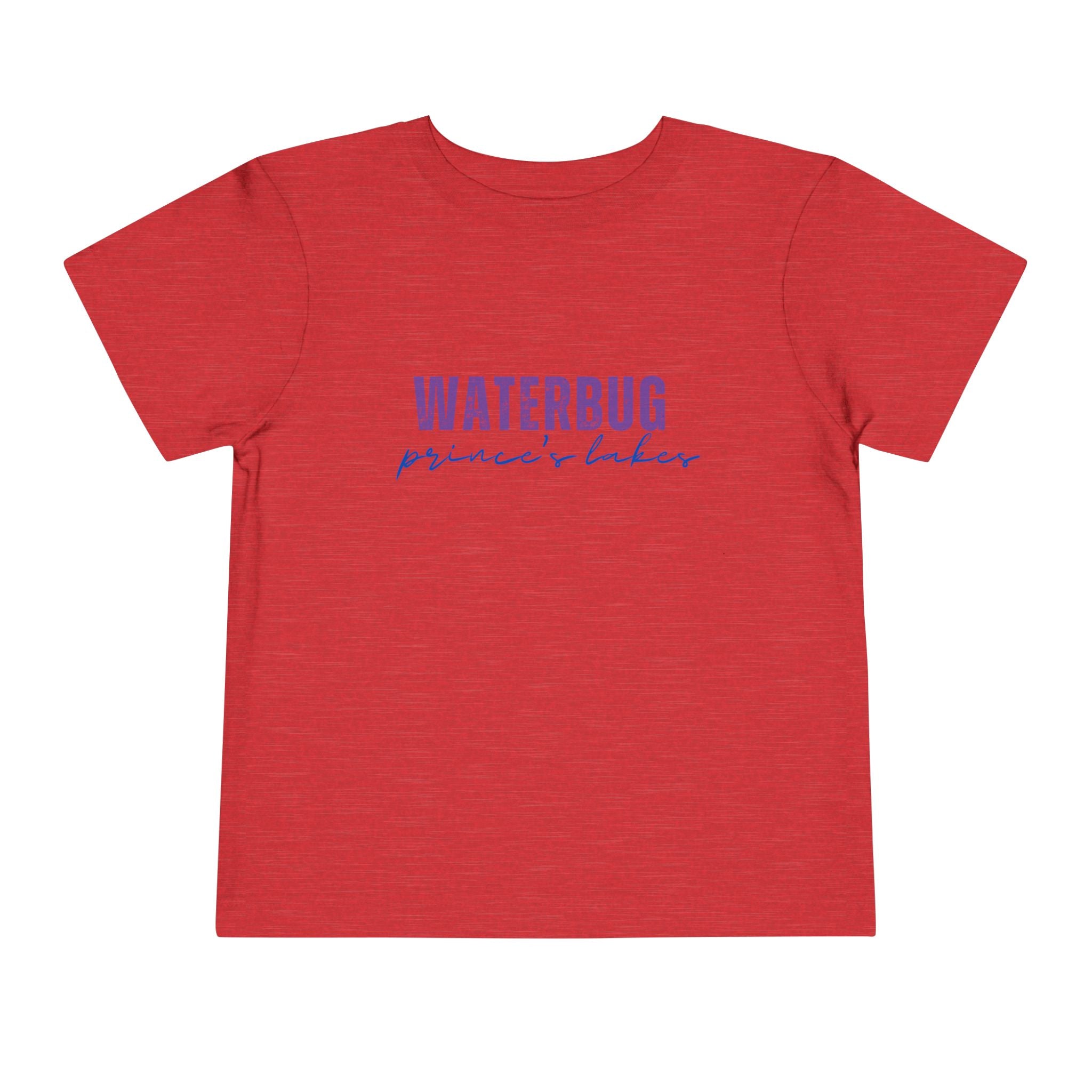 Toddler Tee — "WATERBUG prince's lakes" Water-Inspired Kids T-Shirt