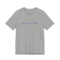 Script "grandview lake" Unisex Jersey Short Sleeve Tee