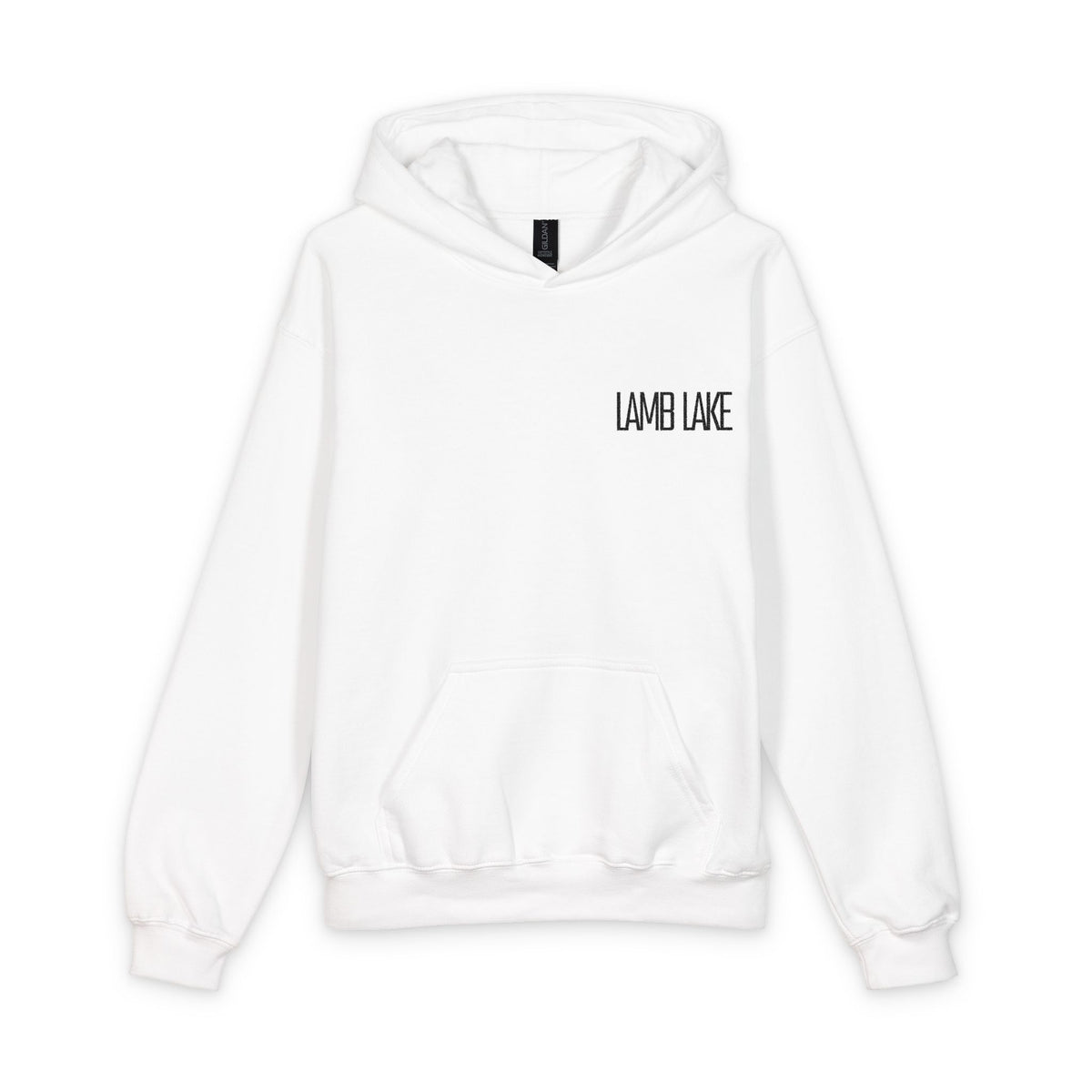 Youth Hoodie - LAMB LAKE Pocket Graphic