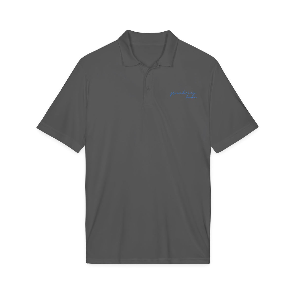 Embroidered 'Grandview Lake' Polo — Lightweight Performance Shirt