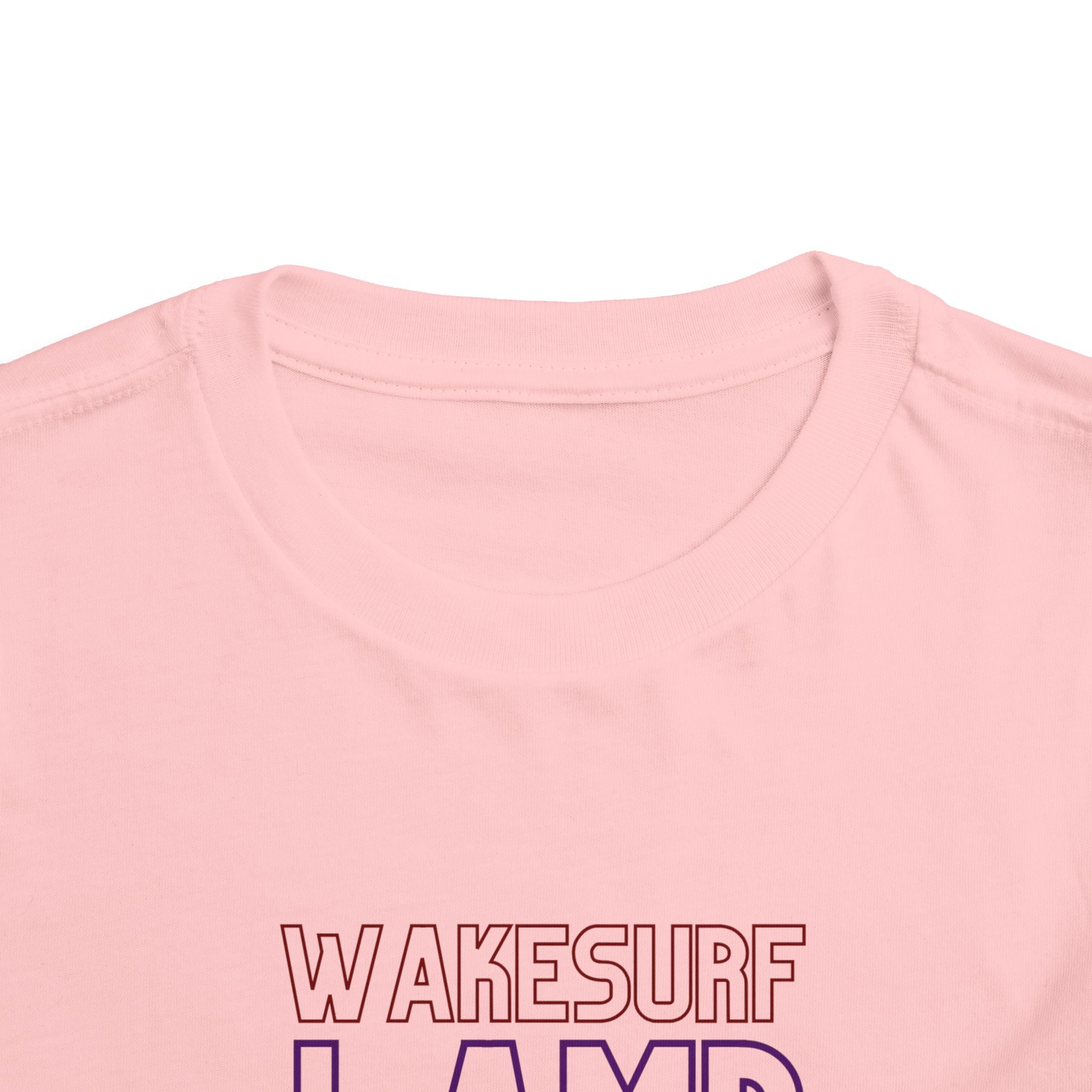 Lamb Lake Trafalgar Indiana Toddler Tee — Wakesurf Summer Shirt