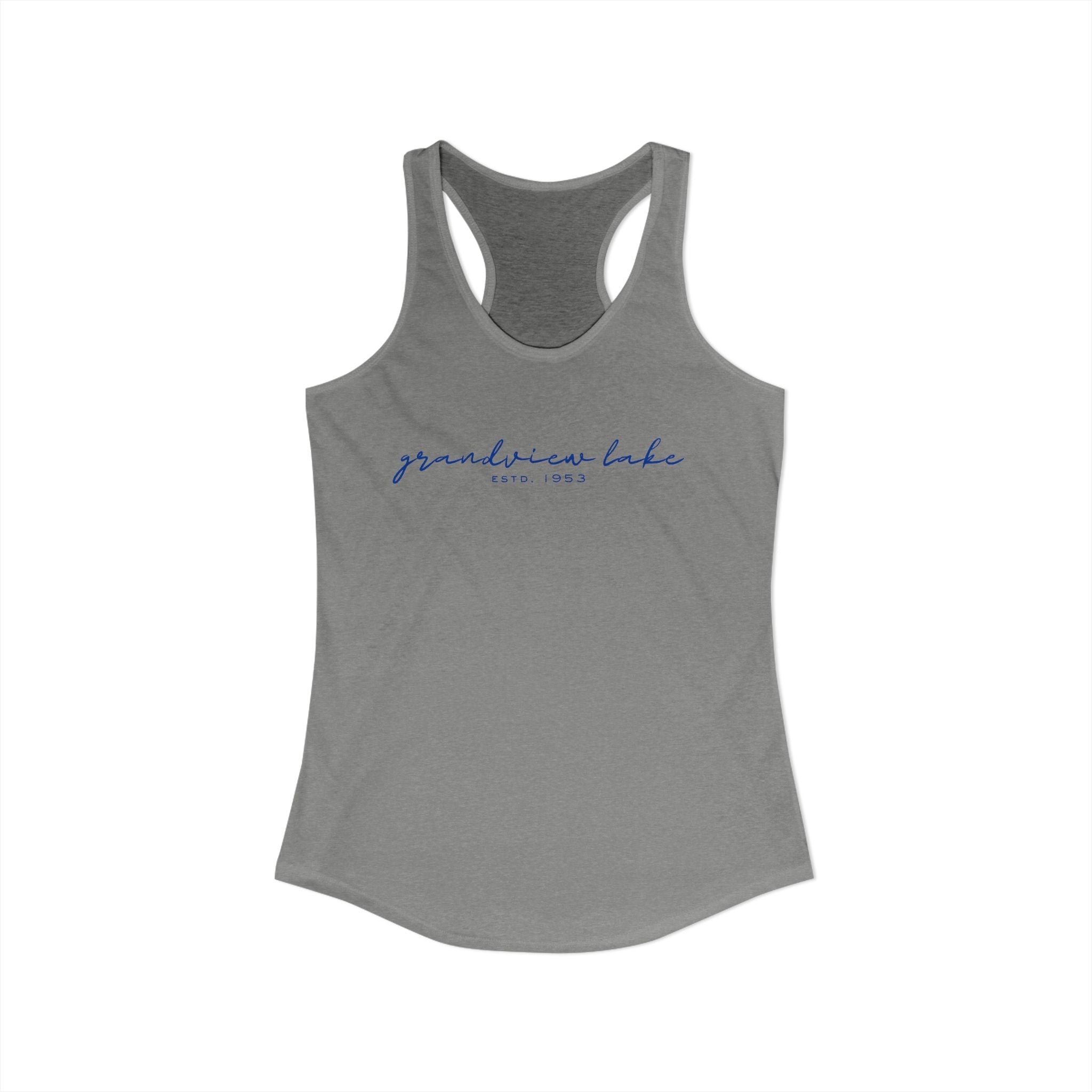 Women's Racerback Tank- "Grandview Lake"