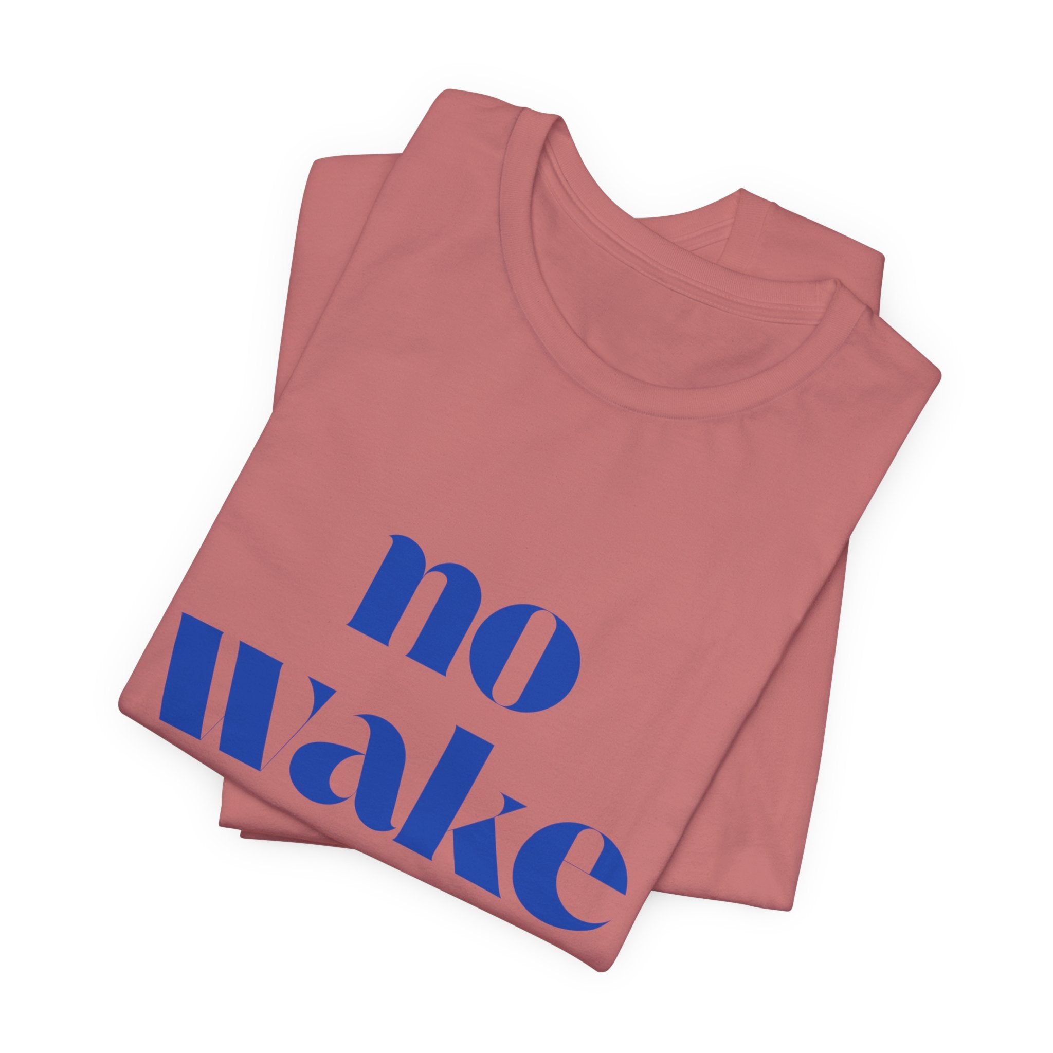 No Wake Zone T-Shirt — Nautical Relaxed Graphic Tee