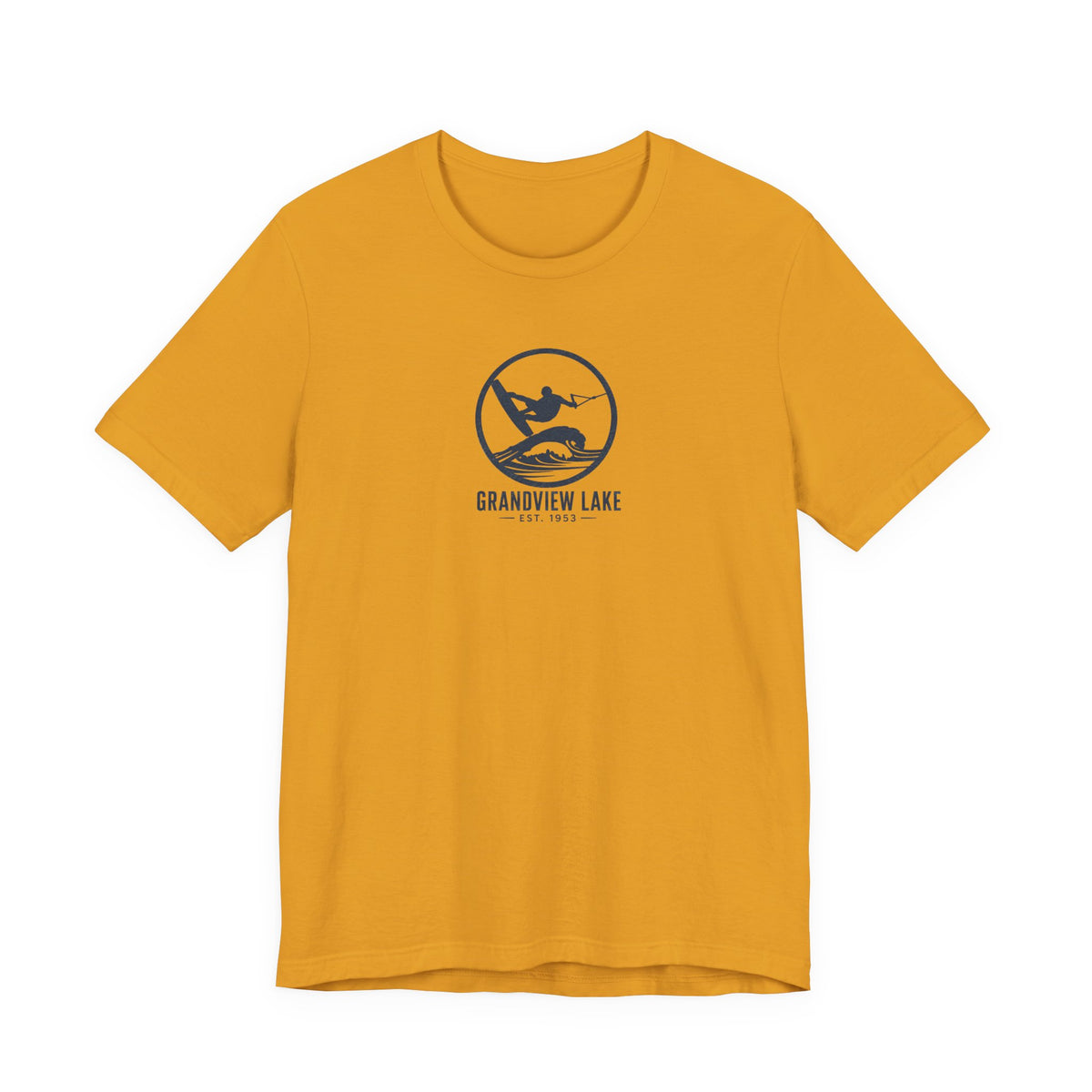 Grandview Lake Wakesurf Emblem Tee — Unisex