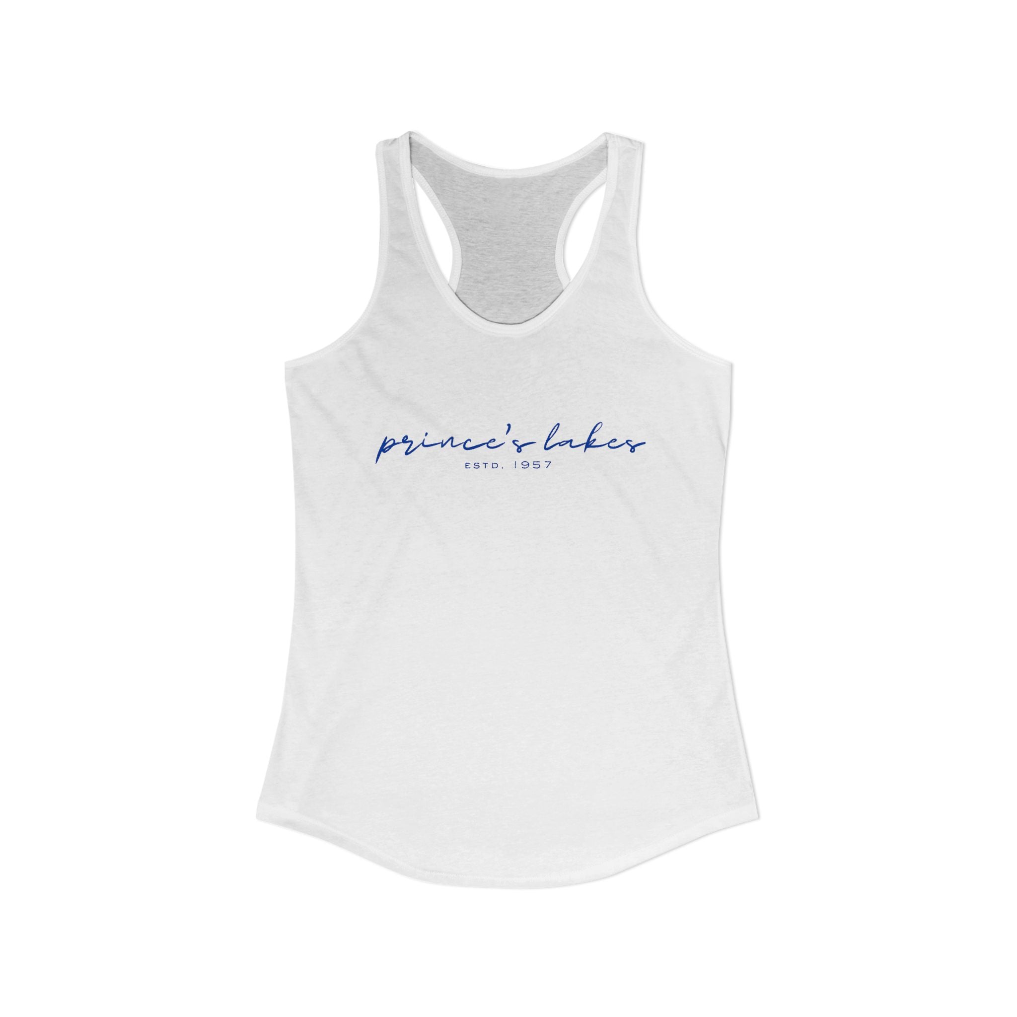 Women's Racerback Tank- "Prince's Lakes"