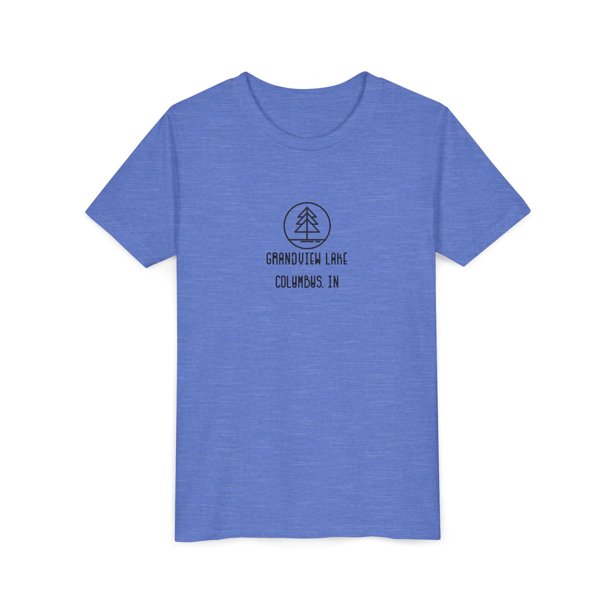 Youth Tee — 'Grandview Lake' Retro Camp Kids T-Shirt