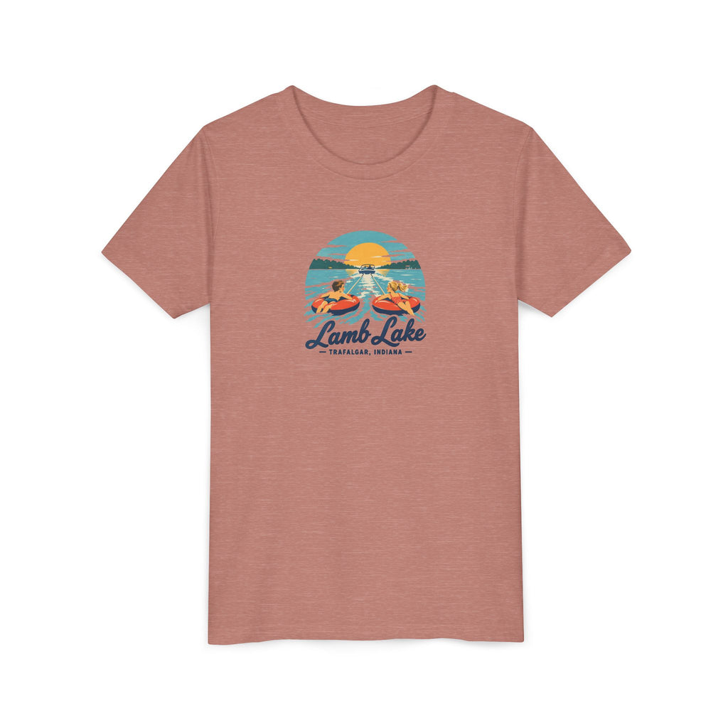 Youth T-Shirt - Lamb Lake Tubing Vintage Design