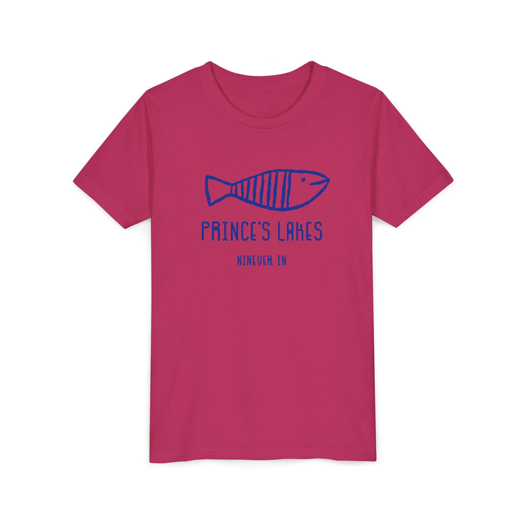 Youth Tee — 'Prince's Lakes' Retro Fish Kids T-Shirt