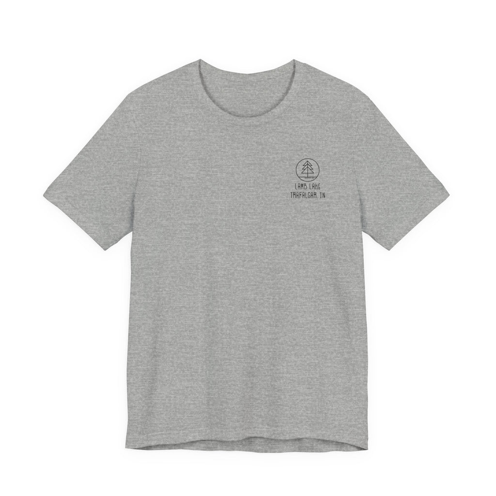 Lamb Lake Minimalist Tee — Lake Forest Graphic Short Sleeve Shirt