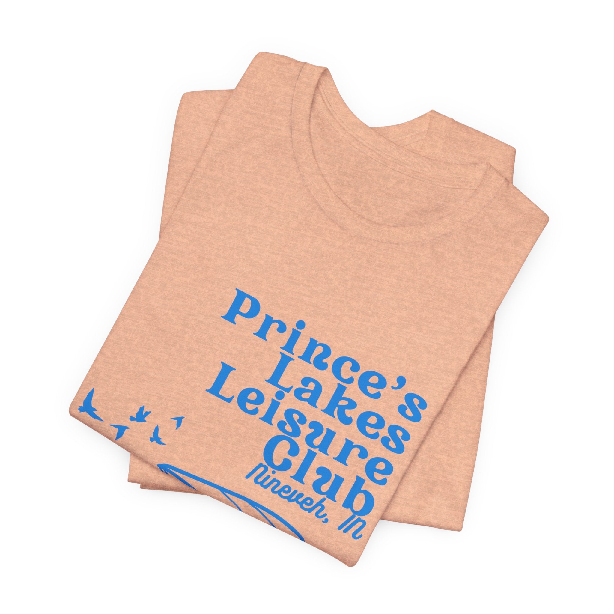 Lake Club Pontoon Boat Tee – "Prince's Lakes Leisure Club" Vintage Boating T-Shirt