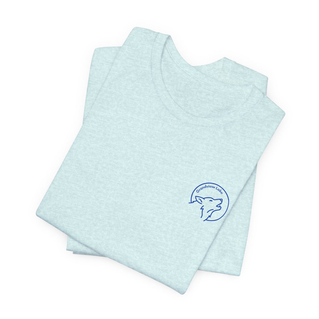 Grandview Full Moon Club Lake T-Shirt — Wolf Moon Graphic Tee