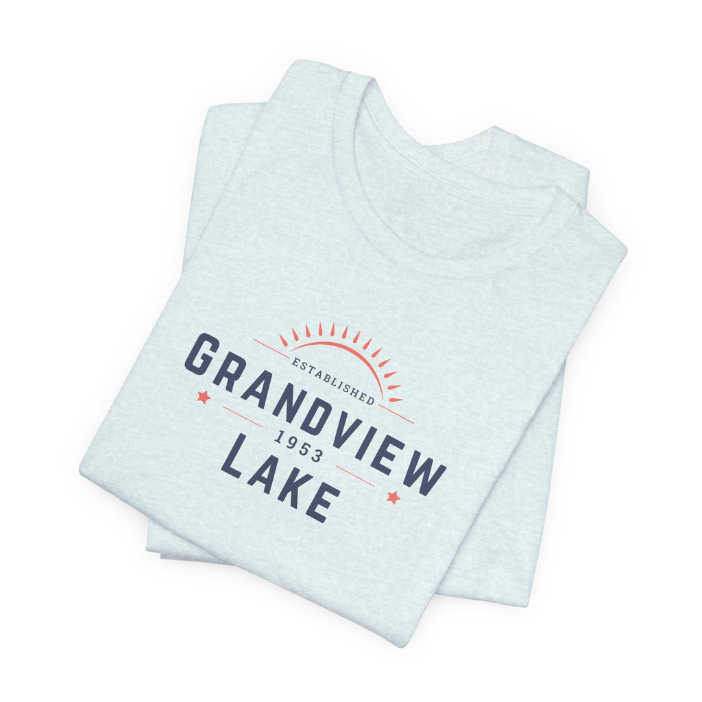 Grandview Lake Tee – Retro Lakeside Graphic T-Shirt