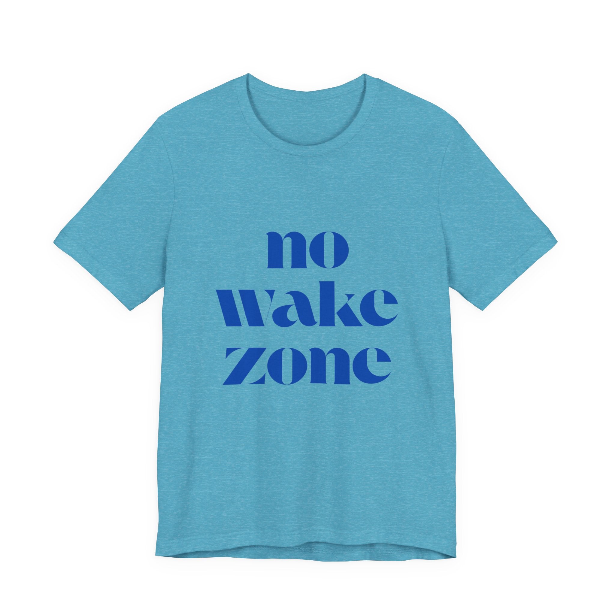 No Wake Zone T-Shirt — Nautical Relaxed Graphic Tee