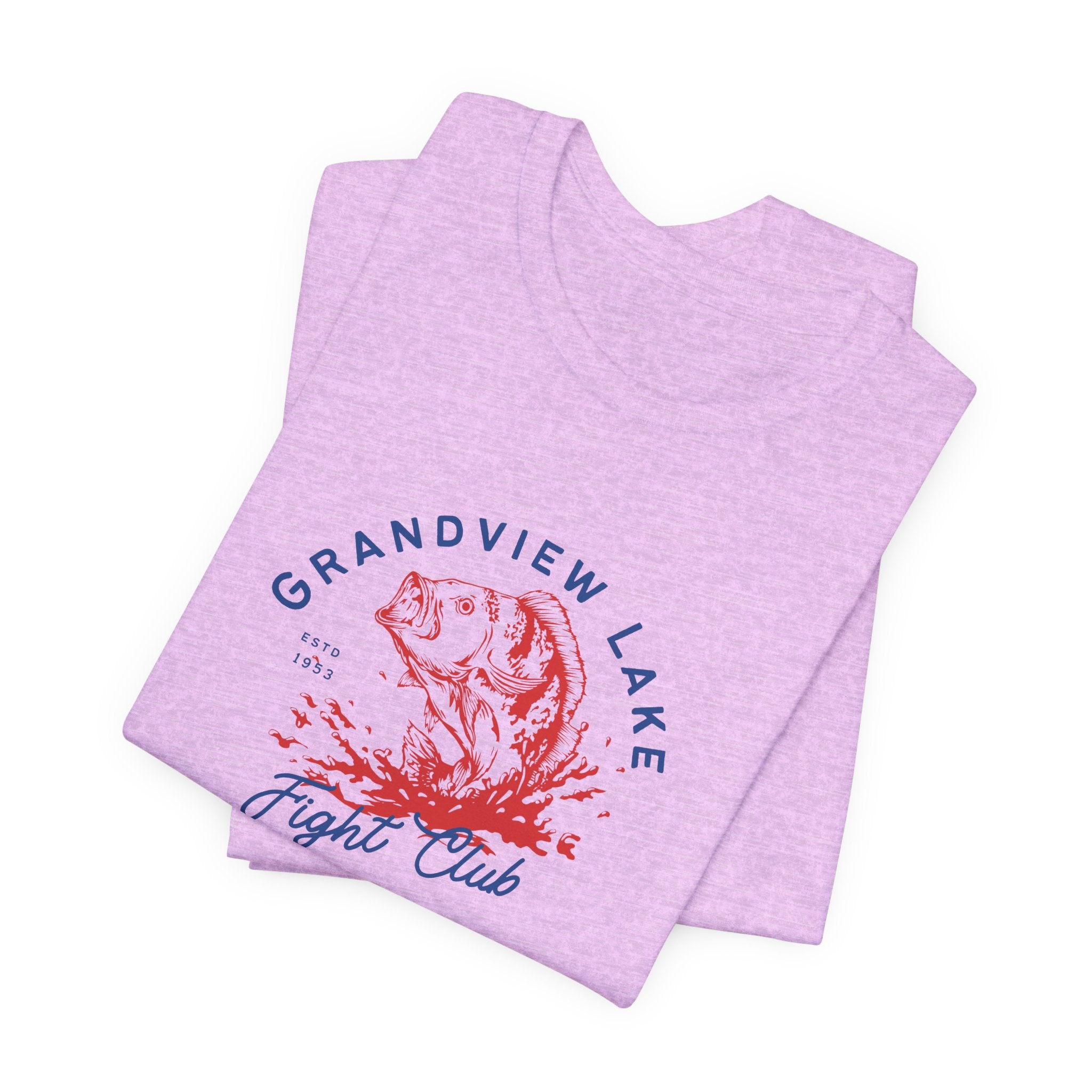 Grandview Lake Fight Club Fishing T-Shirt