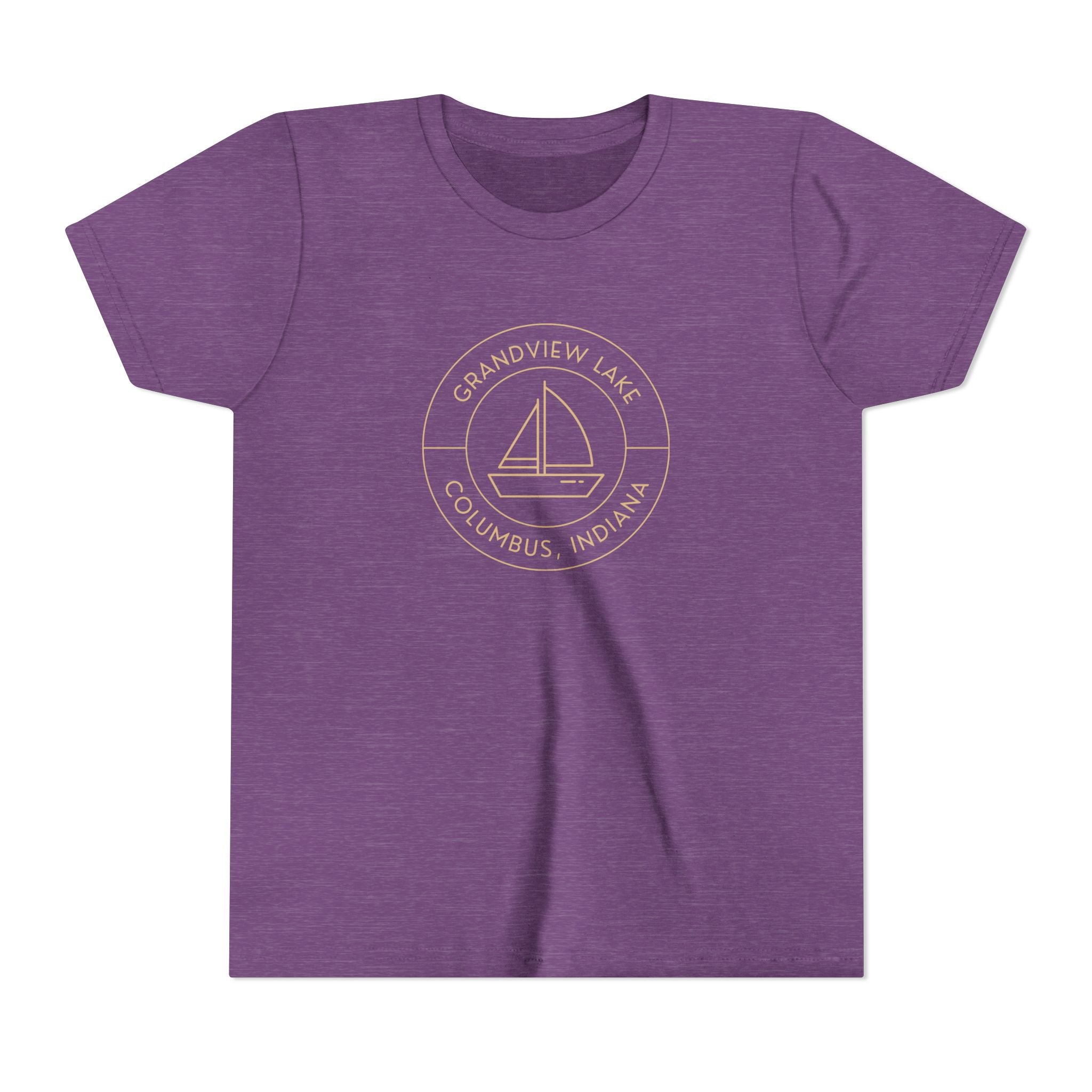 Youth Tee — Sailboat Grandview Lake Kids T-Shirt