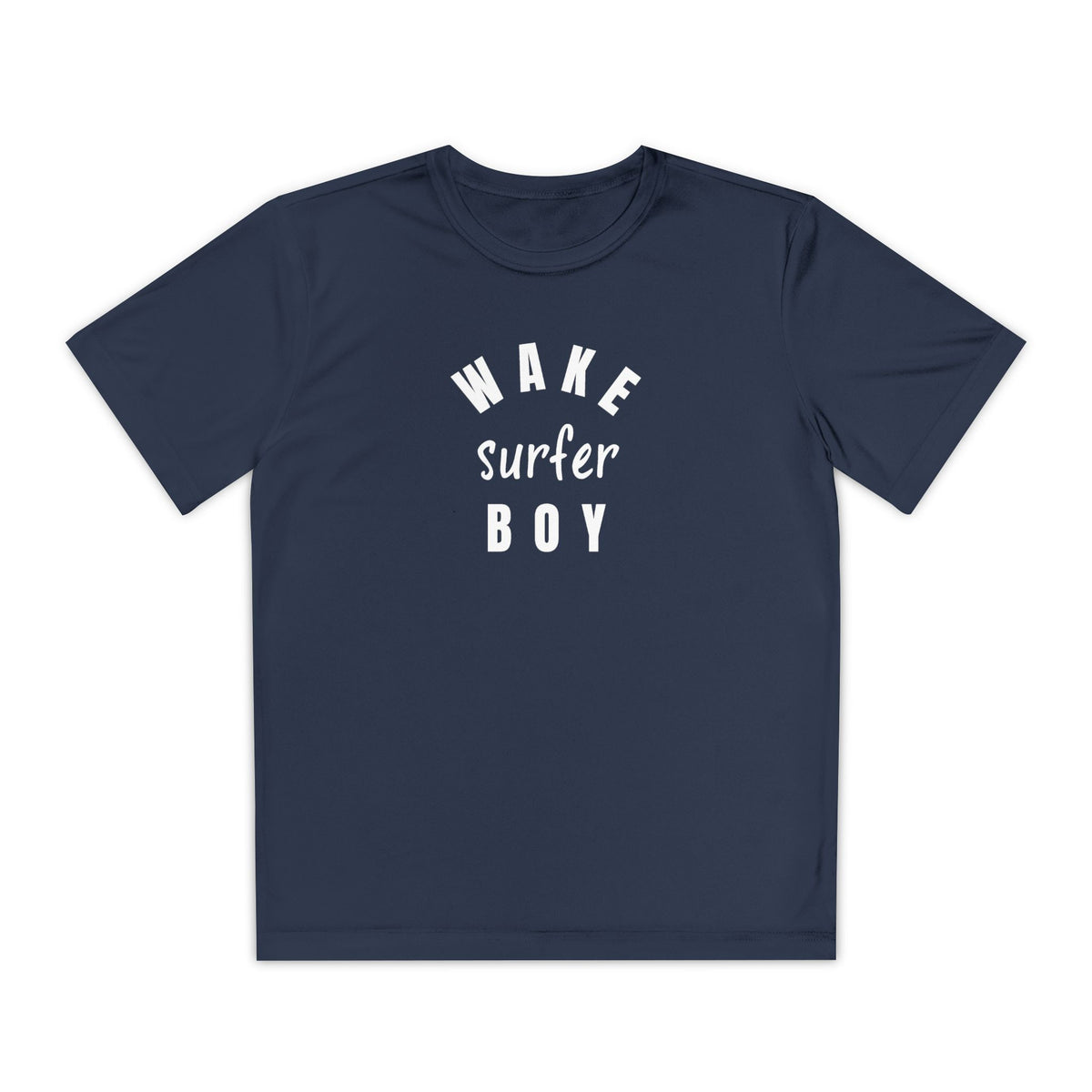Youth Wake Surfer Boy Tee
