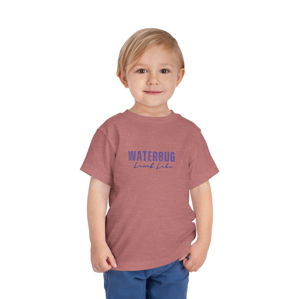 Toddler Tee — "WATERBUG Lamb Lake" Water-Inspired Kids T-Shirt