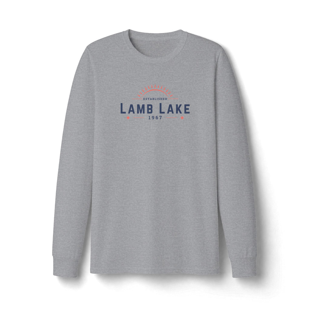 Lamb Lake Established 1967 Long Sleeve Tee