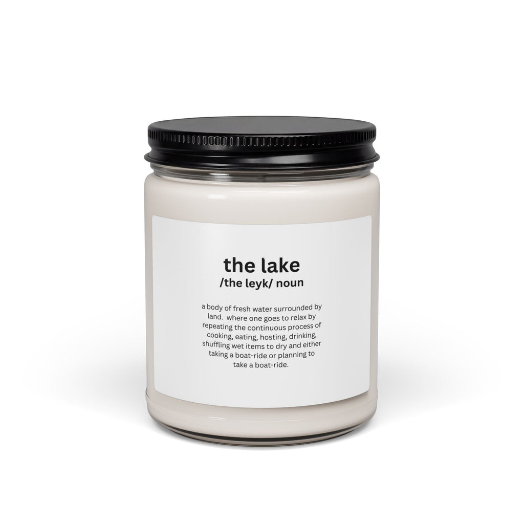 Copy of Lilly Pad Scented Soy Candle — 9oz Aromatherapy Candle with Playful Definition Label