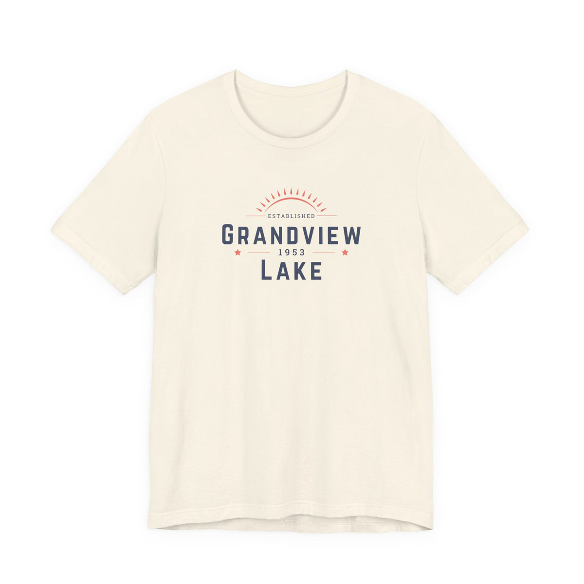 Grandview Lake Tee – Retro Lakeside Graphic T-Shirt