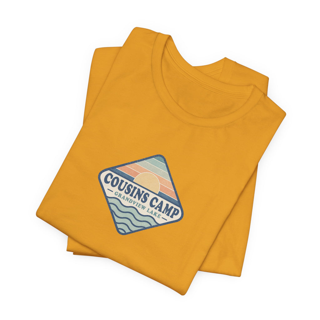 Camp Staff T-Shirt — 'Cousins Camp' Vintage Lake Tee